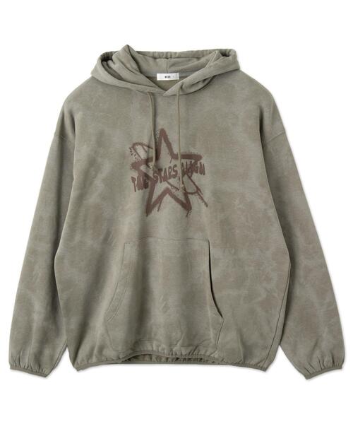 WEGO（ウィゴー）の「WEGO/スノーダイグラフィックビッグパーカー（パーカー・メンズ・ブラック/グレー/ベージュ・FREE）」の20枚目の写真