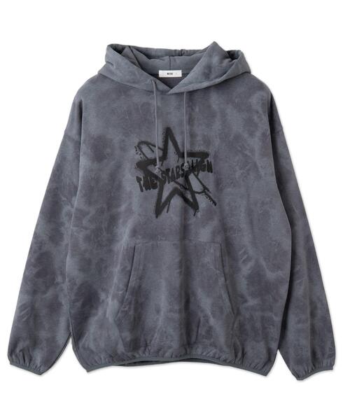 WEGO（ウィゴー）の「WEGO/スノーダイグラフィックビッグパーカー（パーカー・メンズ・ブラック/グレー/ベージュ・FREE）」の21枚目の写真