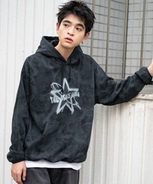 WEGO | WEGO/【24年秋冬新作】スノーダイグラフィックビッグパーカー(パーカー)