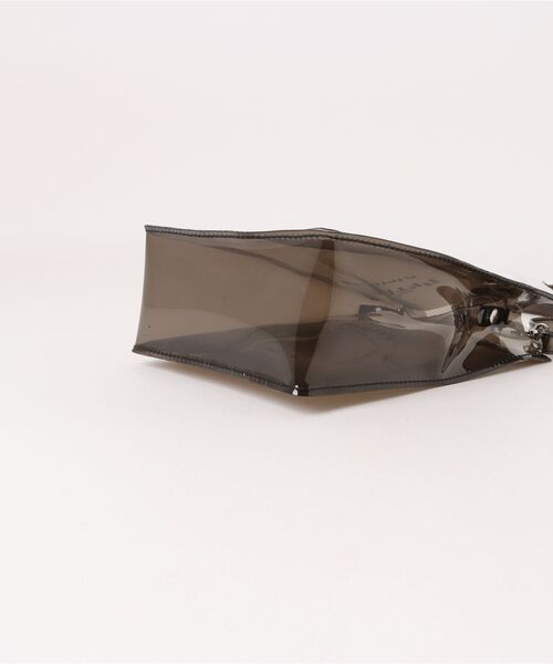ADAM PATEK(アダムパテック)の「【Km】ADAM PATEK/ アダムパテック 【 CONEY 】CLEAR mini pouch shoulder(ショルダーバッグ・メンズ・ブラック・ONESIZE)」の5枚目の写真
