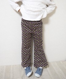MAKE YOUR DAY | ジャガードフレアパンツ■80～140cm(スウェットパンツ)