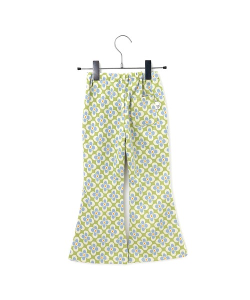 MAKE YOUR DAY（メイクユアデイ）の「ジャガードフレアパンツ■80～140cm（スウェットパンツ・キッズ・ネイビー/オレンジ/ブラウン/ライム・80/90/100/110/140/120/130）」の9枚目の写真