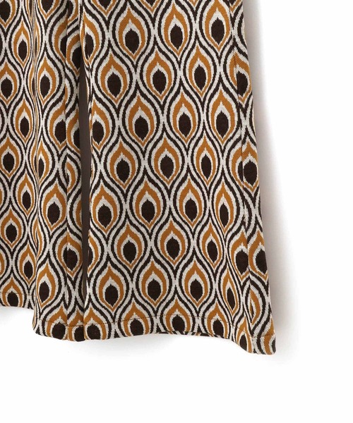 MAKE YOUR DAY（メイクユアデイ）の「ジャガードフレアパンツ■80～140cm（スウェットパンツ・キッズ・ネイビー/オレンジ/ブラウン/ライム・80/90/100/110/140/120/130）」の15枚目の写真