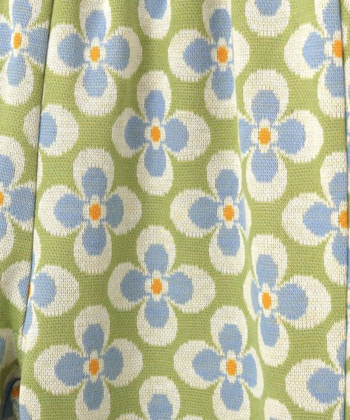 MAKE YOUR DAY（メイクユアデイ）の「ジャガードフレアパンツ■80～140cm（スウェットパンツ・キッズ・ネイビー/オレンジ/ブラウン/ライム・80/90/100/110/140/120/130）」の17枚目の写真