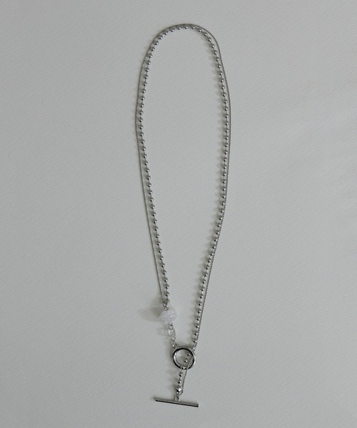 KATHARINE ROSS（キャサリンロス）の「【KATHARINE ROSS】【Joli&Micare】スノークオーツ２WAYネックレス（ネックレス・レディース・シルバー・MEDIUM）」の12枚目の写真