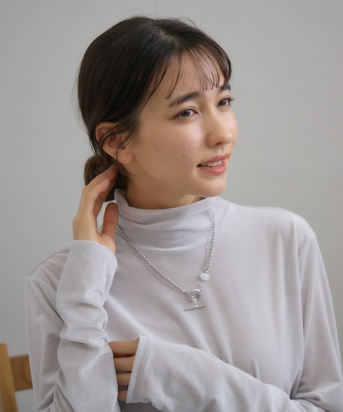 KATHARINE ROSS（キャサリンロス）の「【KATHARINE ROSS】【Joli&Micare】スノークオーツ２WAYネックレス（ネックレス・レディース・シルバー・MEDIUM）」の6枚目の写真