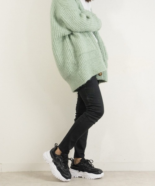 Fabby fabby（ファビィーファビィー）の「メッシュボリュームソールスニーカー（スニーカー・レディース・ブラック/ホワイト・SMALL/MEDIUM/LARGE）」の19枚目の写真