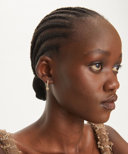 アイコン パヴェ ハギーピアス（ピアス（両耳用））｜TORY BURCH