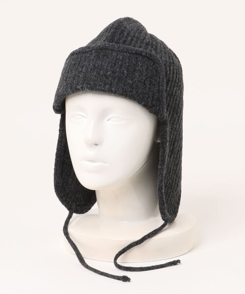 Soelilas】Rib Knit Flight Cap (リブニットフライトキャップ) LCD