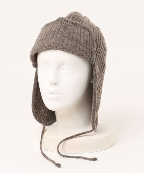 Soelilas】Rib Knit Flight Cap (リブニットフライトキャップ) LCD