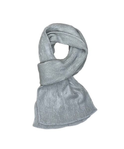 Chikashitsu +（チカシツプラス）の「【Chikashitsu +】long muffler / 【チカシツプラス】ロングマフラー（マフラー・メンズ・ダークグレー/ブラウン/ブラック/ライトグレー・ONE SIZE）」の15枚目の写真