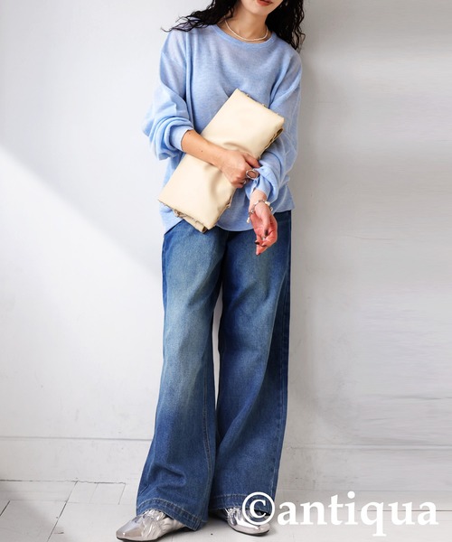 antiqua(アンティカ)の「ギャザーデザインパンプス(パンプス・レディース・ブラック/シルバー・LL/S/M/L)」の14枚目の写真