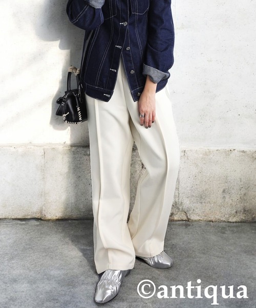 antiqua(アンティカ)の「ギャザーデザインパンプス(パンプス・レディース・ブラック/シルバー・LL/S/M/L)」の22枚目の写真