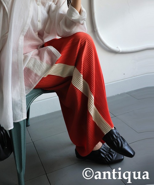 antiqua(アンティカ)の「ギャザーデザインパンプス(パンプス・レディース・ブラック/シルバー・LL/S/M/L)」の12枚目の写真