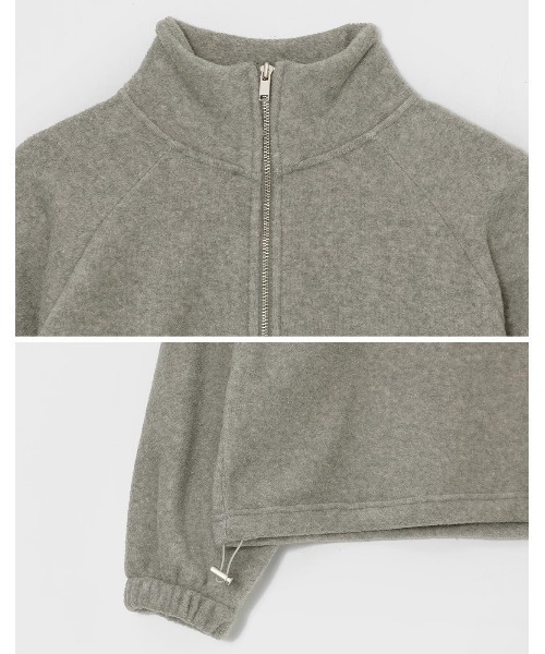 [MADE] ルニックSET - ハーフジップアップスウェット（スウェット）｜BLACKUP（ブラックアップ）