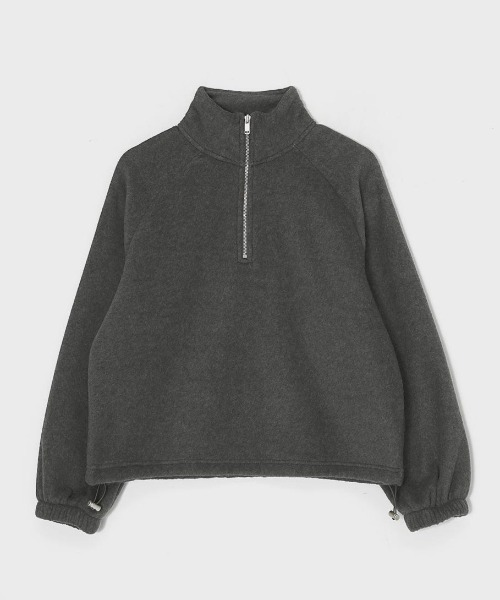 [MADE] ルニックSET - ハーフジップアップスウェット（スウェット）｜BLACKUP（ブラックアップ）