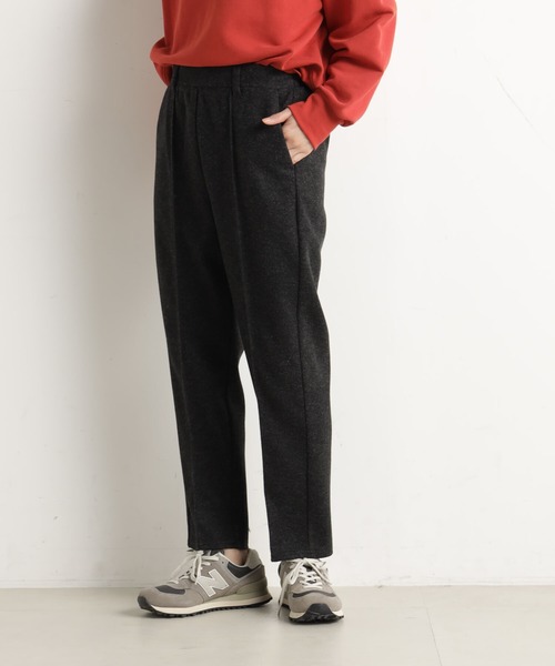 FOUND GOOD（ファウンドグッド）の「ウールライクテーパードP（その他パンツ・レディース・グレー系8/グリーン系8/グレー系/アイボリー・L/M/S）」の2枚目の写真