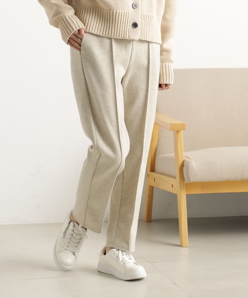 FOUND GOOD（ファウンドグッド）の「ウールライクテーパードP（その他パンツ・レディース・グレー系8/グリーン系8/グレー系/アイボリー・L/M/S）」の3枚目の写真