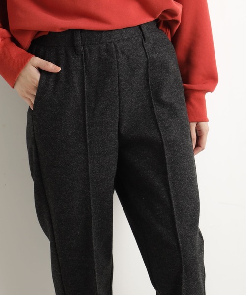 FOUND GOOD（ファウンドグッド）の「ウールライクテーパードP（その他パンツ・レディース・グレー系8/グリーン系8/グレー系/アイボリー・L/M/S）」の15枚目の写真