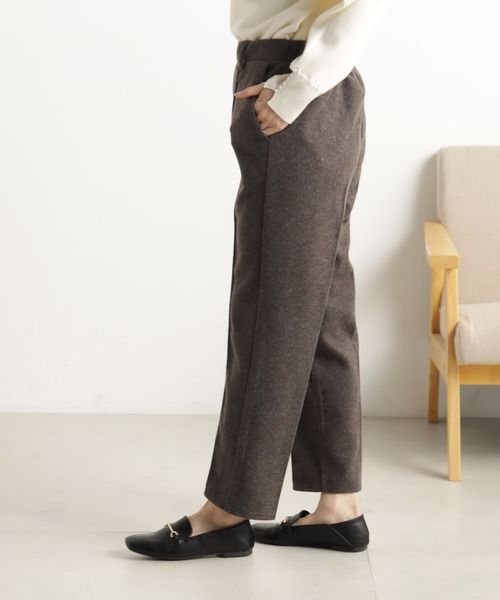 FOUND GOOD（ファウンドグッド）の「ウールライクテーパードP（その他パンツ・レディース・グレー系8/グリーン系8/グレー系/アイボリー・L/M/S）」の7枚目の写真