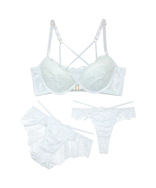 ①複数割-300★E75×2♡ブラジャー&フルバックセット✨ Amazon | [AMOSTYLE BY Triumph] エントリーコレクション 背中