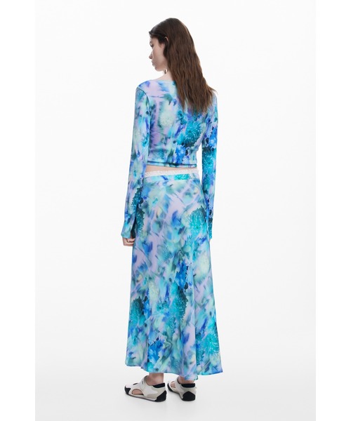 Desigual(デシグアル)の「【Desigual×Collina Strada】GARDENACOLLINA スカートロング(スカート・レディース・ブルー・S)」の5枚目の写真