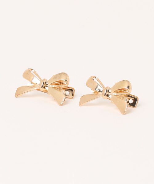 almo（アルモ）の「リボンヘアミニクリップピン/ヘアピン ペア(RO)（ヘアピン・メンズ・シルバー/ゴールド・FREE）」の9枚目の写真