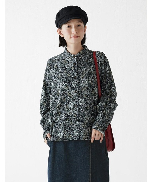 セール】サニークラウズ 冬の花畑ブラウス〈レディース〉（シャツ 