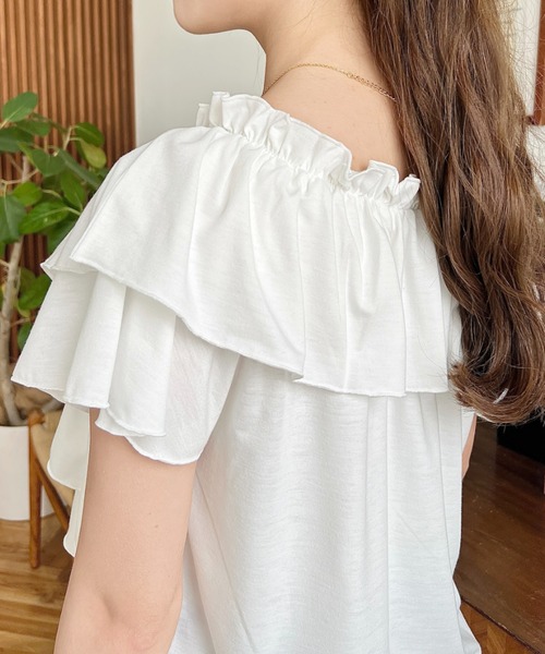 【bibiy】フリルTシャツ TOPS｜Bibiy.