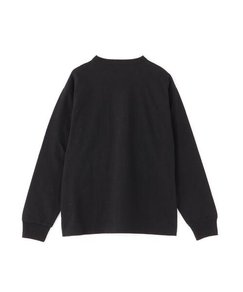 Schott(ショット)の「Schott/ショット/LS WORK LABEL POCKET T-SHIRT/ワークラベル ポケット ロンT(Tシャツ/カットソー・メンズ・ブラック/ホワイト・XL/L/M/2XL/S)」の3枚目の写真