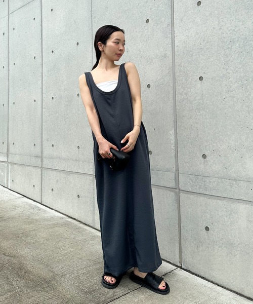 mystic アメスリレイヤードワンピース　size2 森川企画］アメスリレイヤードワンピース | mystic(ミスティック