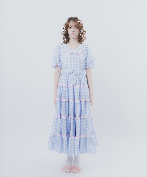 セール】Bubble Gum ギンガムチェックワンピース（ワンピース