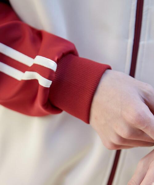 WEGO(ウィゴー)の「WEGO/ラグランライントラックジャケット(ジャージ・メンズ・ワイン/ブラウン/ネイビー・LARGE/MEDIUM)」の9枚目の写真