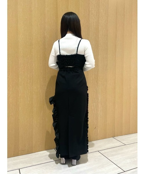 AND COUTURE(アンドクチュール)の「アシメフリルセットアップ(セットアップ・レディース・ブラック/グレー・MEDIUM/SMALL)」の17枚目の写真