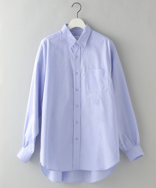 e/rm（イーアールエム）の「【e/rm・コラボ】AOR＊e/rm ／BIGシャツ（シャツ/ブラウス・レディース・オフホワイト/ライトブルー/ライトパープル・FREE）」の2枚目の写真