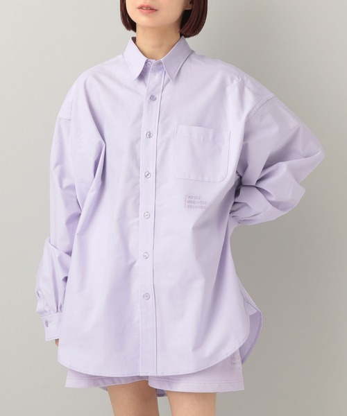 e/rm（イーアールエム）の「【e/rm・コラボ】AOR＊e/rm ／BIGシャツ（シャツ/ブラウス・レディース・オフホワイト/ライトブルー/ライトパープル・FREE）」の19枚目の写真