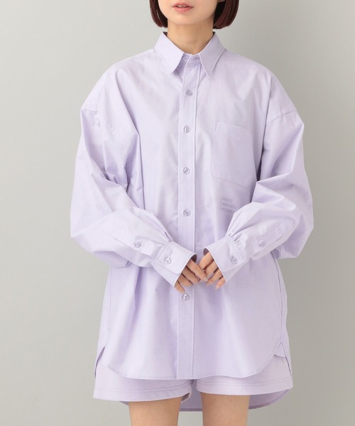 e/rm（イーアールエム）の「【e/rm・コラボ】AOR＊e/rm ／BIGシャツ（シャツ/ブラウス・レディース・オフホワイト/ライトブルー/ライトパープル・FREE）」の18枚目の写真