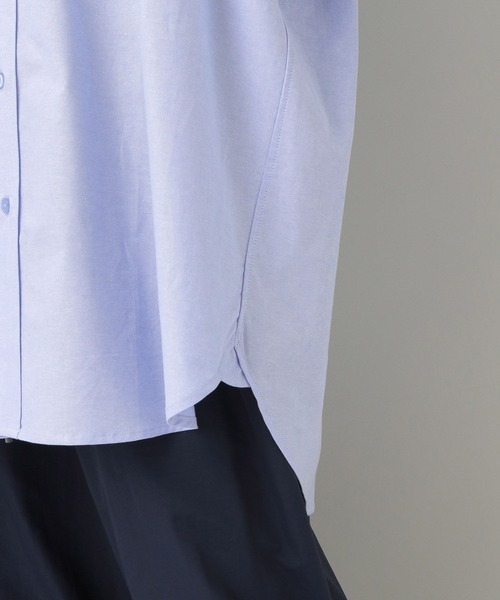 e/rm（イーアールエム）の「【e/rm・コラボ】AOR＊e/rm ／BIGシャツ（シャツ/ブラウス・レディース・オフホワイト/ライトブルー/ライトパープル・FREE）」の9枚目の写真