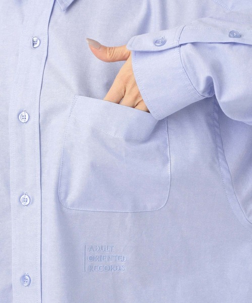 e/rm（イーアールエム）の「【e/rm・コラボ】AOR＊e/rm ／BIGシャツ（シャツ/ブラウス・レディース・オフホワイト/ライトブルー/ライトパープル・FREE）」の8枚目の写真