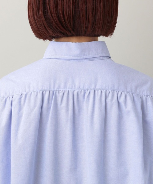 e/rm（イーアールエム）の「【e/rm・コラボ】AOR＊e/rm ／BIGシャツ（シャツ/ブラウス・レディース・オフホワイト/ライトブルー/ライトパープル・FREE）」の7枚目の写真