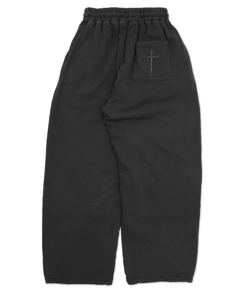 Figments（フィグメンツ）の「ダブルニーサルファースウェットパンツ（スウェットパンツ・レディース・スミクロ・FREE）」の5枚目の写真