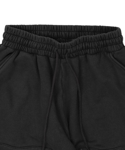 Figments（フィグメンツ）の「ダブルニーサルファースウェットパンツ（スウェットパンツ・レディース・スミクロ・FREE）」の6枚目の写真