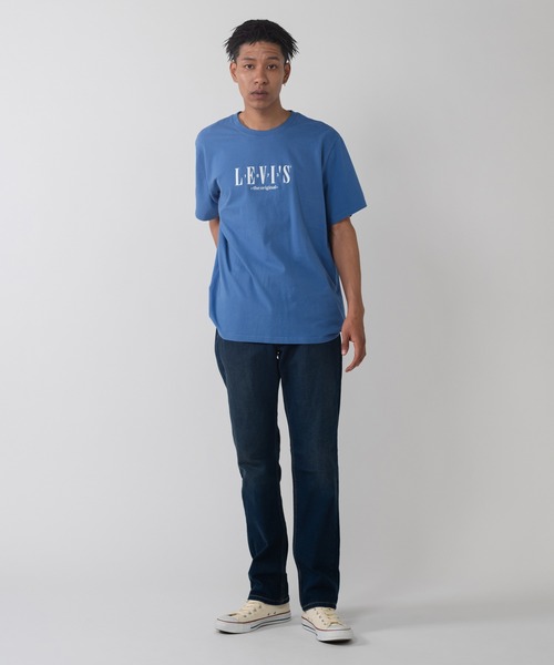 Levi's(リーバイス)の「Levi's/リーバイス リラックスフィット Tシャツ(Tシャツ/カットソー・メンズ・ブルー・XL/L/M/S)」の11枚目の写真