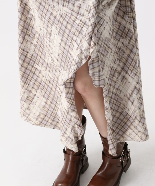 FOREVER 21(フォーエバー トゥエンティーワン)の「【2025SS】ニュアンス柄ロングキャミワンピース(ワンピース・レディース・ブルー/パープル・SMALL/MEDIUM)」の12枚目の写真