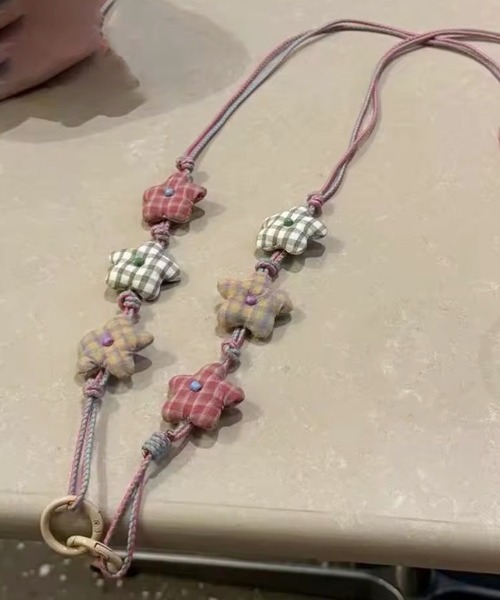 ammy.(エイミードット)の「【 ammy. / エイミードット 】 レトロ スター ショルダー ストラップ(その他雑貨・レディース・チェック・FREE)」の2枚目の写真