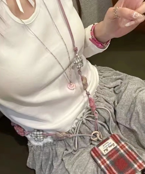 ammy.(エイミードット)の「【 ammy. / エイミードット 】 レトロ スター ショルダー ストラップ(その他雑貨・レディース・チェック・FREE)」の3枚目の写真