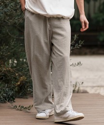 mp13306-Peach Skin Wide Straight Pants ワイドストレートパンツ