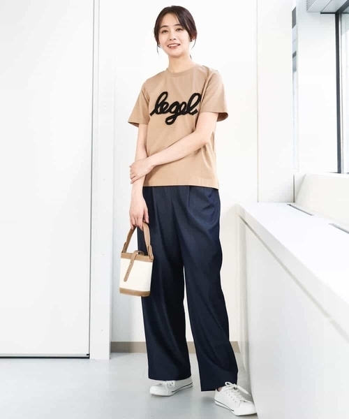 MK MICHEL KLEIN(エムケーミッシェルクラン)の「デニムライクワイドパンツ/洗える(デニムパンツ・レディース・ネイビー・38/36)」の22枚目の写真