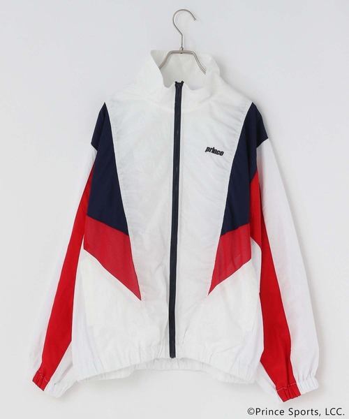 LOWRYS FARM（ローリーズファーム）の「princeナイロンブルゾン 290940（ブルゾン・レディース・オフホワイト/ネイビー・FREE）」の3枚目の写真