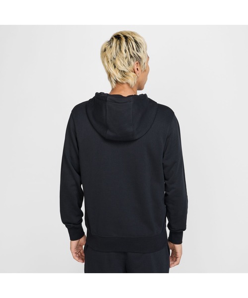 NIKE(ナイキ)の「ナイキ NIKE ナイキ クラブ FT L/S フルジップ フーディ(パーカー・メンズ・グレー/ブラック・S/M/L/LL/3L)」の3枚目の写真